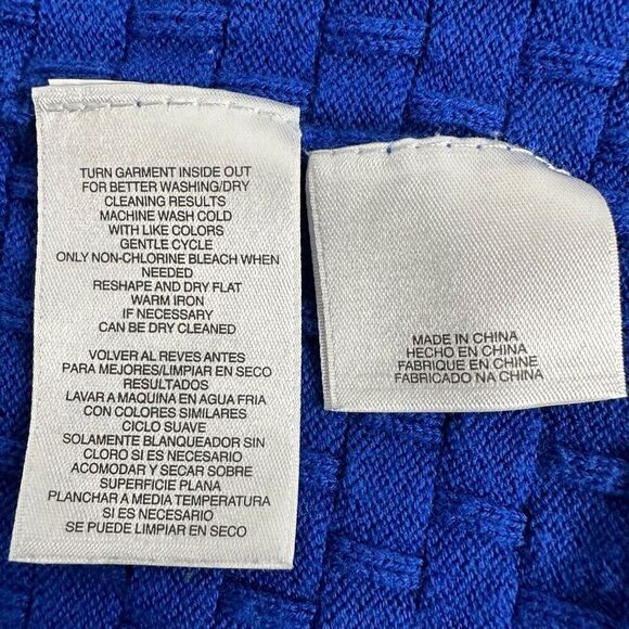 Kasper Basketweave Textured Sweater Set size Medium - Picture 9 of 11